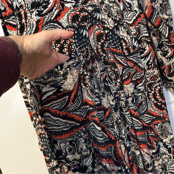 FP MOVEMENT Free People Printed Off to the Races Onesie Jumpsuit Size Small - Picture 10 of 15